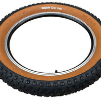 Baldy's Jumbo 20 x 4.00 BROWN WALL Fat E-Bike Ready Folding TYREs TUBEs