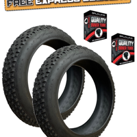 Baldys 20 x 4.0 Fat Bike TYREs TUBEs