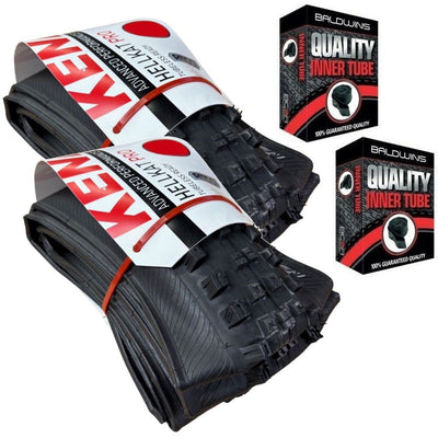 Kenda HELLKAT PRO 29 x 2.40 BLACK Tubeless Ready MTB Bike TYRE s TUBE s K-1201