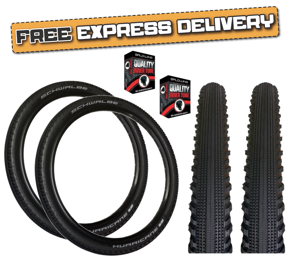 Schwalbe HURRICANE 700 x 40c Addix Performance Wired Black TYRE s TUBE s