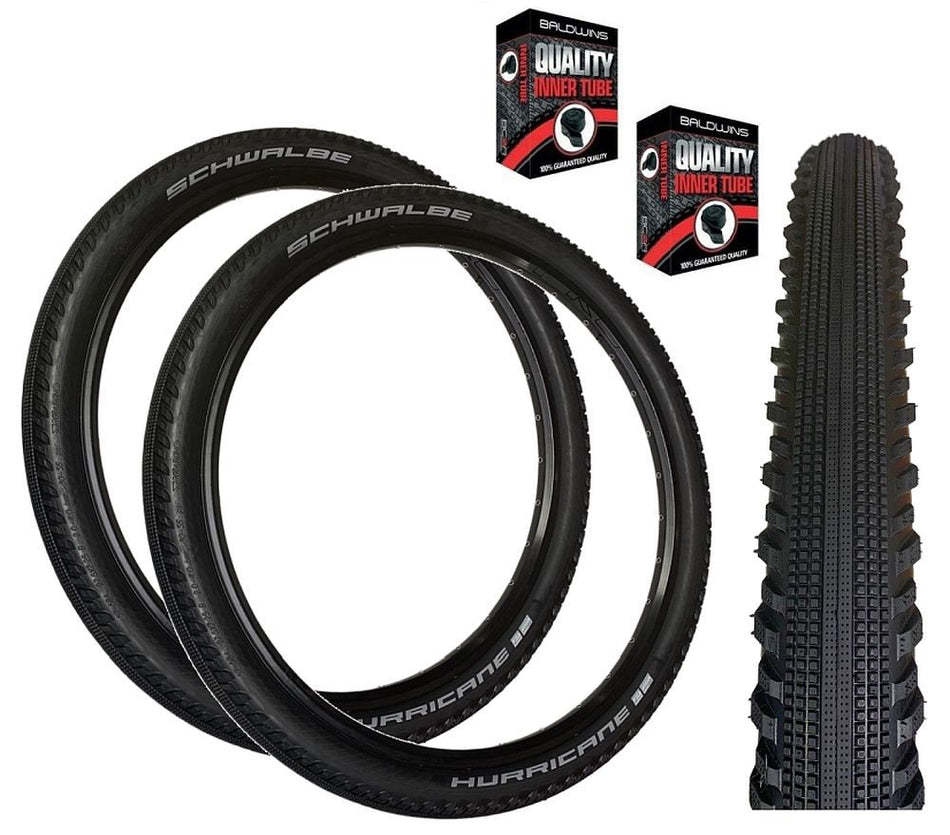 Schwalbe HURRICANE 27.5 x 2.25  Bike Tyre BLACK
