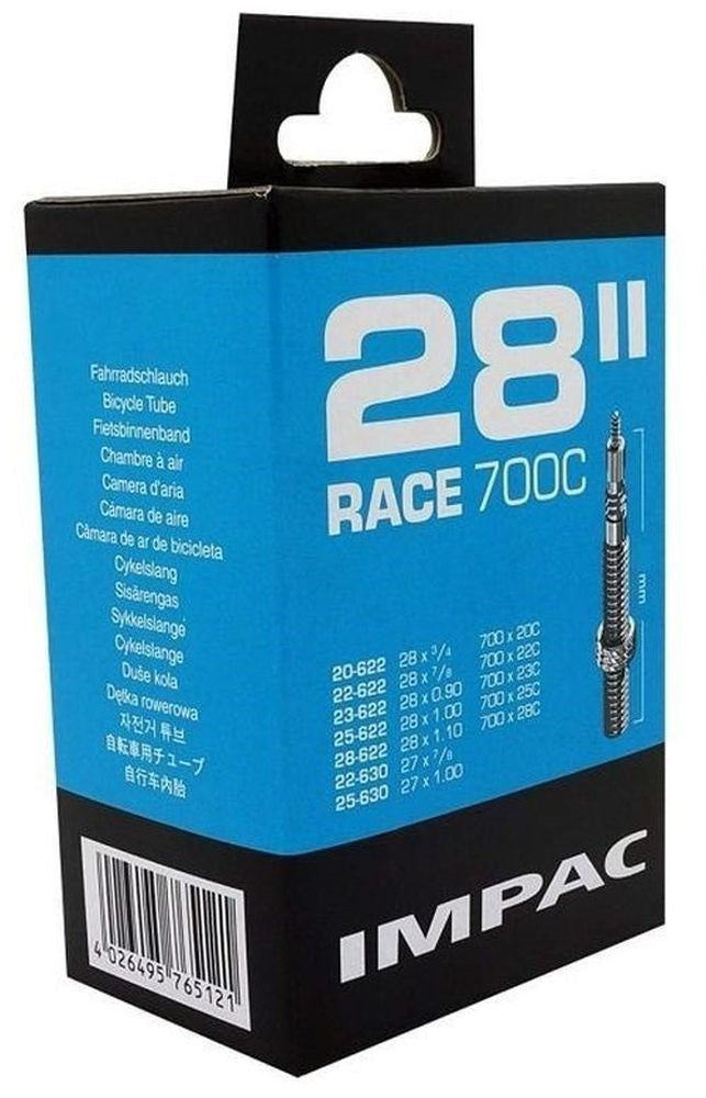 Impac Inner Tube 700 x 20c-28c 40mm Presta Valve
