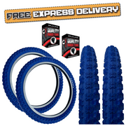 KENDA 20 x 2.25 BLUE K-50 Compe 3 Tread BMX / Mountain Bike TYREs TUBEs