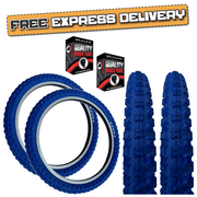 KENDA 20 x 2.25 BLUE K-51 Compe 3 Tread BMX / Mountain Bike TYREs TUBEs