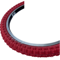 KENDA 20 x 2.25 RED K-50 Compe 3 Tread BMX / Mountain Bike TYREs TUBEs