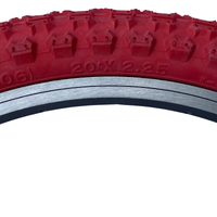 KENDA 20 x 2.25 RED K-50 Compe 3 Tread BMX / Mountain Bike TYREs TUBEs