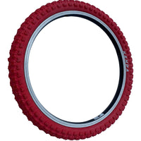 KENDA 20 x 2.25 RED K-51 Compe 3 Tread BMX / Mountain Bike TYREs TUBEs