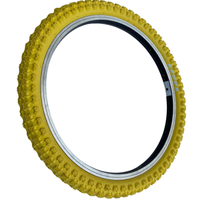 KENDA 20 x 2.25 YELLOW K-50 Compe 3 Tread BMX / Mountain Bike TYREs TUBEs