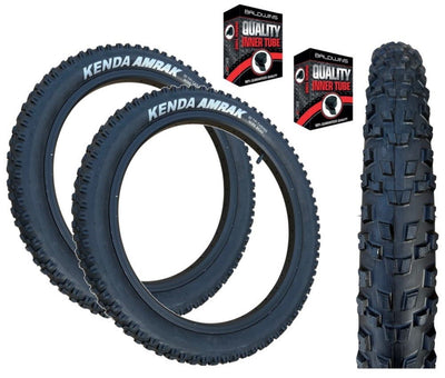 Kenda AMRAK 27.5 x 2.80 BLACK Chunky Mountain Bike TYRE s TUBE s K-1247