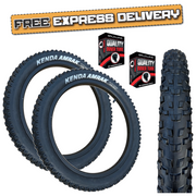 Kenda AMRAK 20 x 2.20 BLACK Chunky Mountain Bike TYRE s TUBE s K-1247