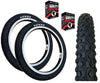 Kenda 16 x 1.75 BLACK BMX Mountain Bike TYRE s TUBE s K-853 Childrens Kids