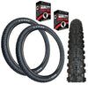 Kenda KADRE 20 x 2.60 BLACK Chunky Mountain Bike TYRE s TUBE s K-1027