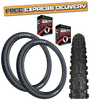 Kenda KADRE 24 x 2.60 BLACK Chunky Mountain Bike TYRE s TUBE s K-1027