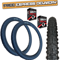 Kenda KADRE 27.5 x 2.80 BLACK Chunky Mountain Bike TYRE s TUBE s K-1027