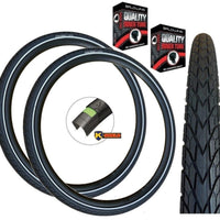 Kenda KHAN II CUTE 700 x 40c K-Shield Puncture Protected Hybrid Bike TYREs TUBEs