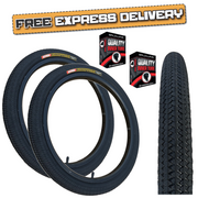 Kenda KINIPTION 20 x 2.10 BLACK BMX Bike TYRE s TUBE s K-1016