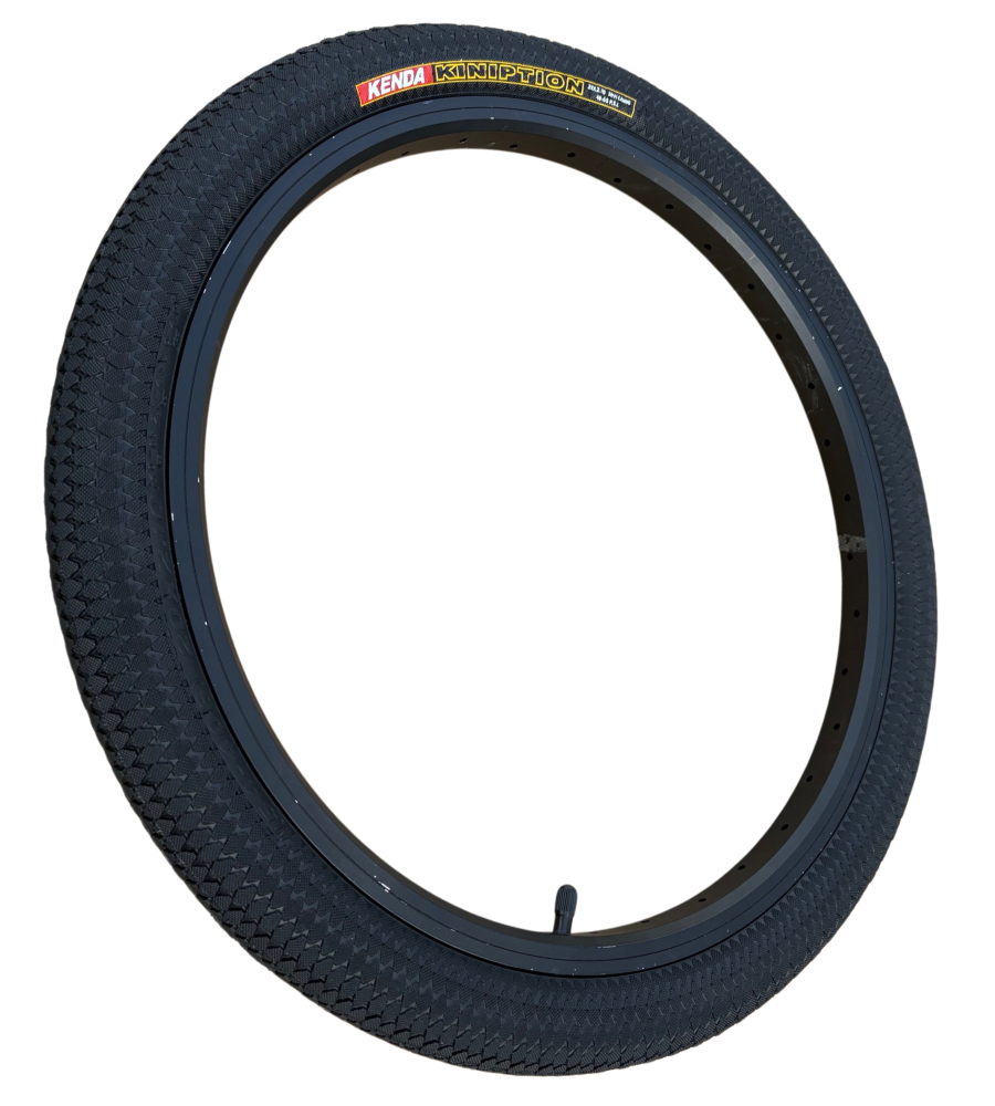 Kenda KINIPTION 20 x 2.10 BLACK BMX Bike TYRE s TUBE s K-1016 ...