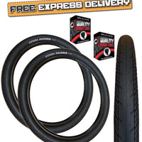Kenda PAVERIA 27.5 x 2.40 (62-584) Slick Road Mountain Bike TYREs TUBEs