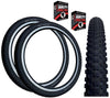 Kenda SMALL BLOCK 8 EIGHT 24 x 1.50 BLACK Mountain Bike TYRE s TUBE s K-1047