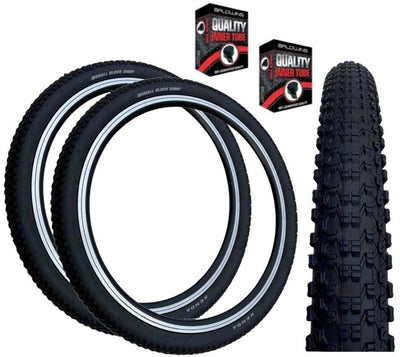 Kenda SMALL BLOCK 8 EIGHT 27.5 x 2.10 BLACK Mountain Bike TYRE s TUBE s K-1047