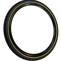 KENDA 26 x 2.10 Off Road Mountain Bike Black Yellow Stripes TYRE s TUBE s