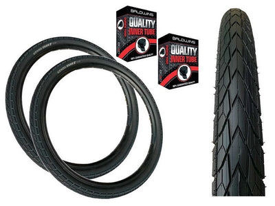 Kenda KHAN II 700 x 35c Hybrid Trekking Road Bike TYREs TUBEs Slick Tread K-1172
