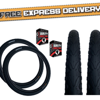 Kenda KHAN 27.5 x 2.10 650B Slick Tread Mountain Bike Road TYREs TUBEs