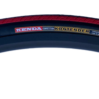 KENDA KONTENDER 700 x 23c RED STRIPES Road Racing Bike TYREs TUBEs