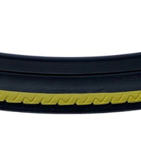 KENDA KONTENDER 700 x 23c YELLOW STRIPES Road Racing Bike TYREs TUBEs