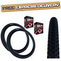 26 x 2.30 Dirt Jump Street Ramp Bike TYREs TUBEs Kenda K-RAD K-905 Knobby Tread