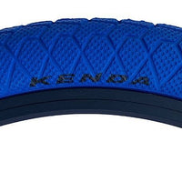 KENDA KRACKPOT 20 x 1.95 BLUE Kids BMX Bike Freestyle Street TYREs TUBEs K-90