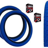 KENDA KRACKPOT 20 x 1.95 BLUE Kids BMX Bike Freestyle Street TYREs TUBEs K-90