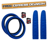 KENDA KRAKPOT 20 x 1.95 BLUE Kids BMX Bike Freestyle Street TYREs TUBEs K-90