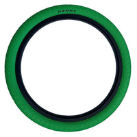KENDA KRACKPOT 20 x 1.95 GREEN Kids BMX Bike Freestyle Street TYREs TUBEs K-90