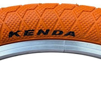 KENDA KRACKPOT 20 x 1.95 ORANGE Kids BMX Bike Freestyle Street TYREs TUBEs K-90