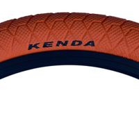 KENDA KRAKPOT 20 x 1.95 ORANGE Kids BMX Bike Freestyle Street TYREs TUBEs K-90