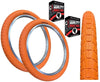 KENDA KRACKPOT 20 x 1.95 ORANGE Kids BMX Bike Freestyle Street TYREs TUBEs K-90