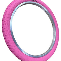 KENDA KRACKPOT 20 x 1.95 PINK Kids BMX Bike Freestyle Street TYREs TUBEs K-90