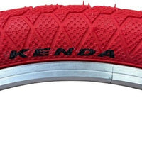 KENDA KRAKPOT 20 x 1.95 RED Kids BMX Bike Freestyle Street TYREs TUBEs K-90