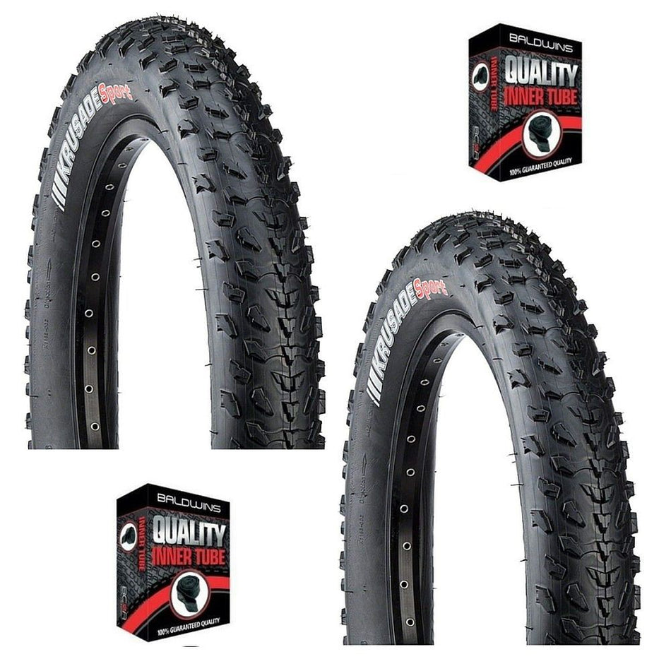 Kenda KRUSADE SPORT 20 x 4.0 Fat Bike Tyre BLACK