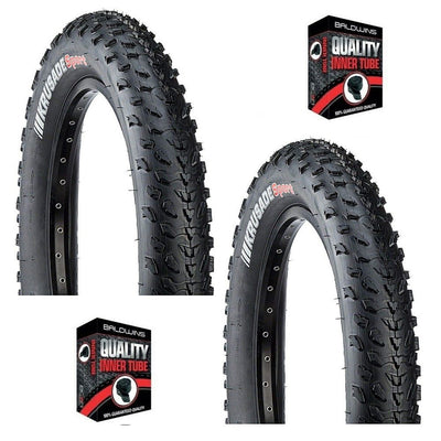 Kenda KRUSADE SPORT 20 x 4.0 BLACK Fat Bike TYRE s TUBE s 98-406 K-1188