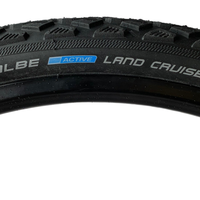 Schwalbe LAND CRUISER 26 x 1.75 Black MTB Mountain Bike TYRE s TUBE s