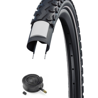 Schwalbe LAND CRUISER PLUS 27.5 x 2.0 Puncture Resistant Hybrid Bike TYREs TUBEs