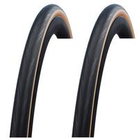 Schwalbe LUGANO 700 x 25c TAN AMBER WALL Slick Road Racing Bike TYRE s TUBE s