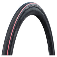 Schwalbe LUGANO 700 x 25c RED STRIPE Slick Road Racing Bike TYREs / TUBEs