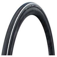 Schwalbe LUGANO 700 x 25c WHITE STRIPE Slick Road Racing Bike TYREs / TUBEs