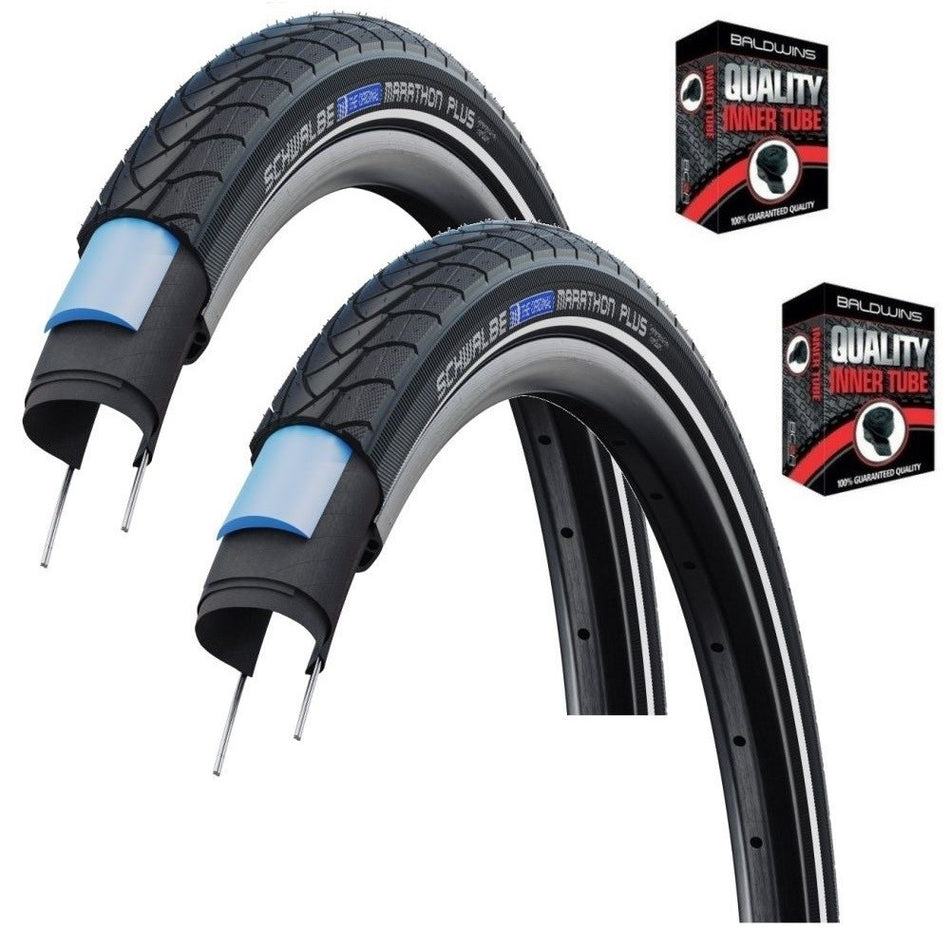 Schwalbe MARATHON PLUS 700 x 35c Bike Tyre BLACK
