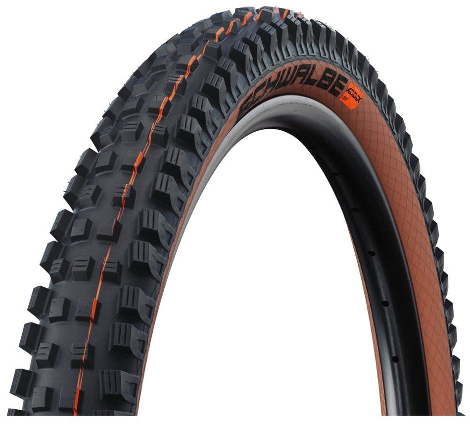 Schwalbe MAGIC MARY 27.5 x 2.40 TYRE Bronze Wall Soft Super Gravity Evo TLE