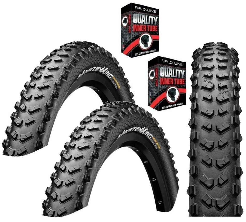 Continental MOUNTAIN KING 26 x 2.30 Mountain Bike Tyre BLACK