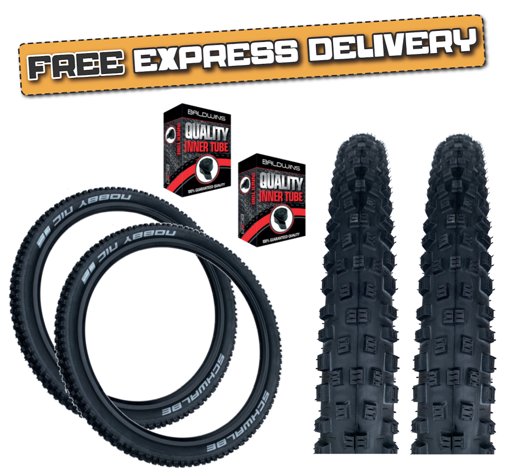Schwalbe Nobby Nic 29 x 2.25 Performance Lite Addix Black Wired TYRE s TUBE s